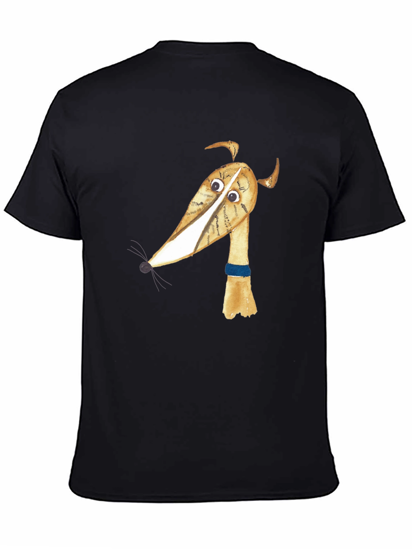 Cartoon Dog Graphic T-Shirt