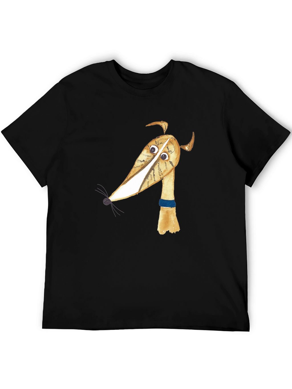 Cartoon Dog Graphic T-Shirt