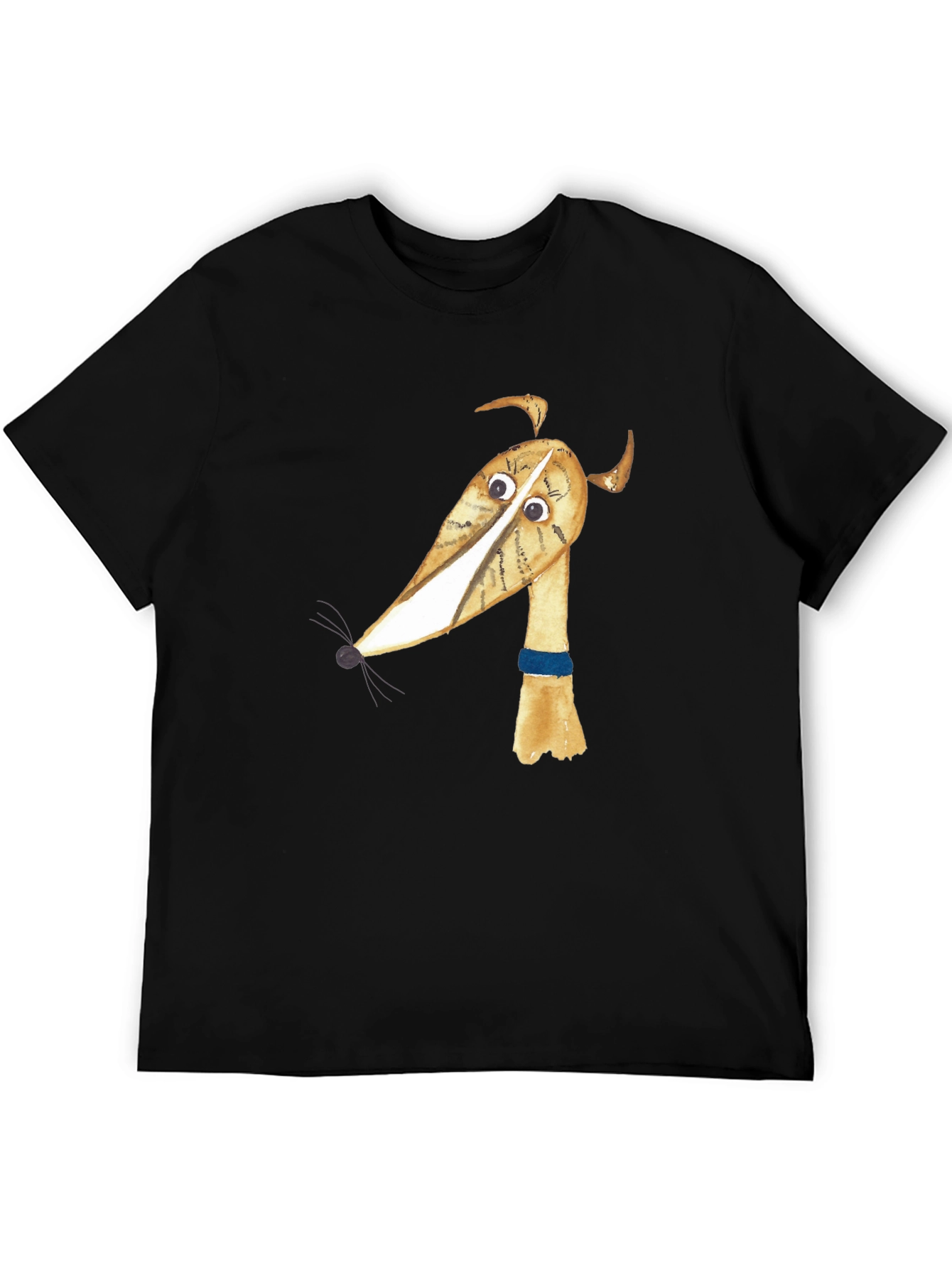 Cartoon Dog Graphic T-Shirt