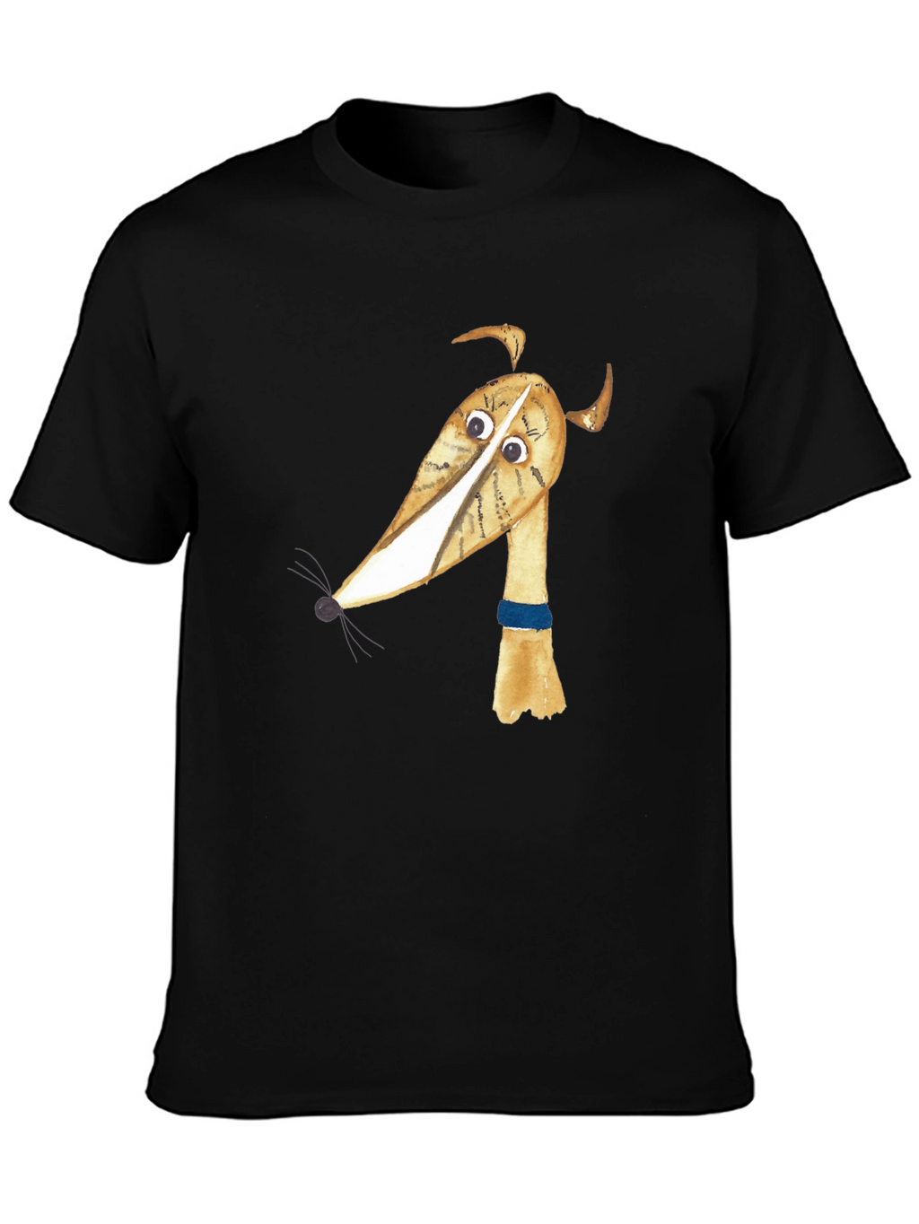 Cartoon Dog Graphic T-Shirt
