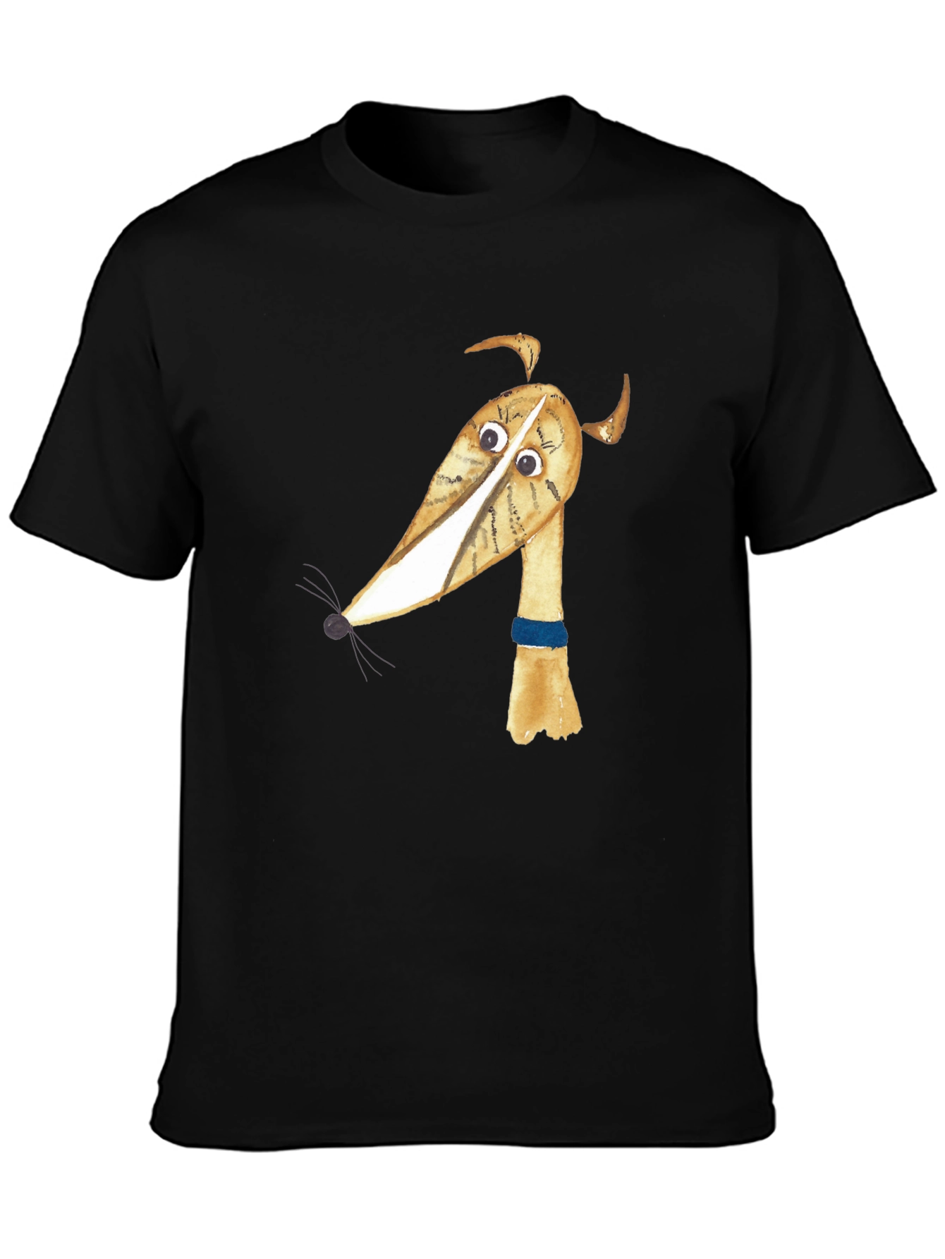 Cartoon Dog Graphic T-Shirt