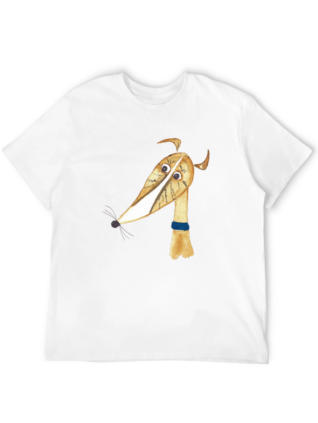 Cartoon Dog Graphic T-Shirt