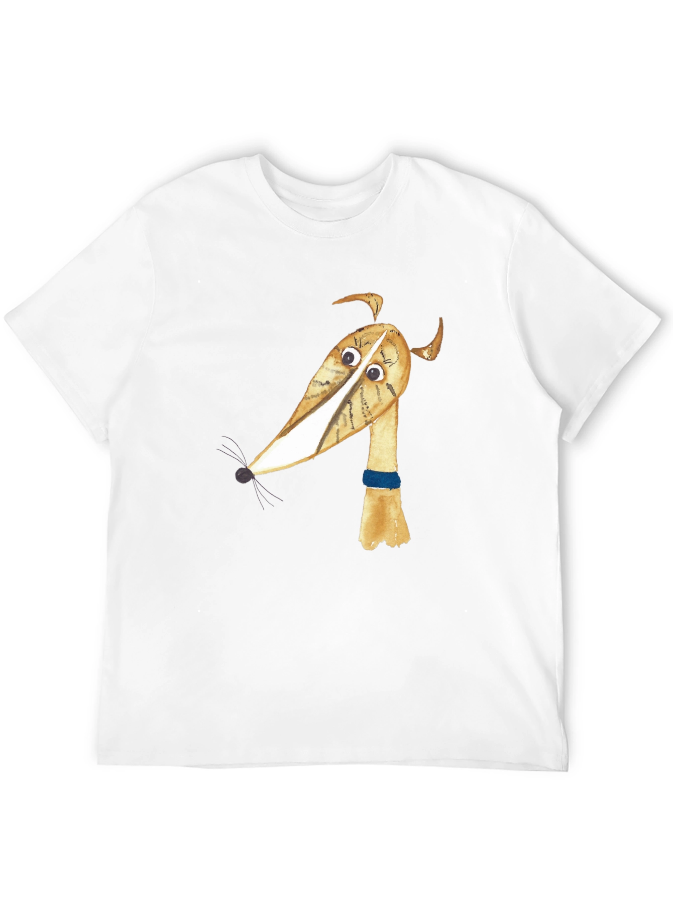 Cartoon Dog Graphic T-Shirt