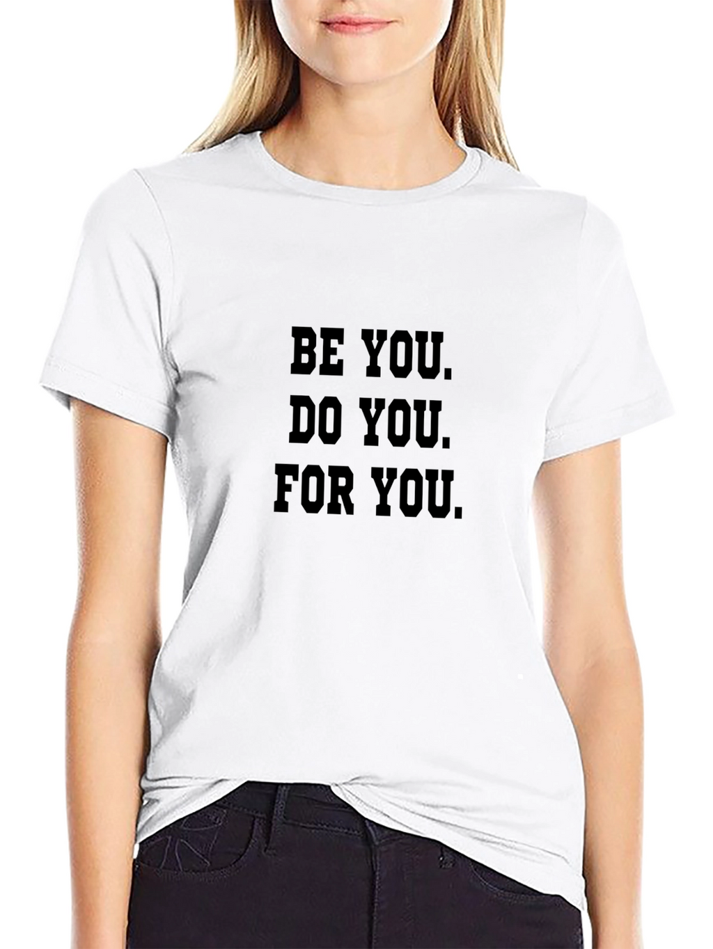 Be You T-Shirt: Inspirational Black Tee for Men
