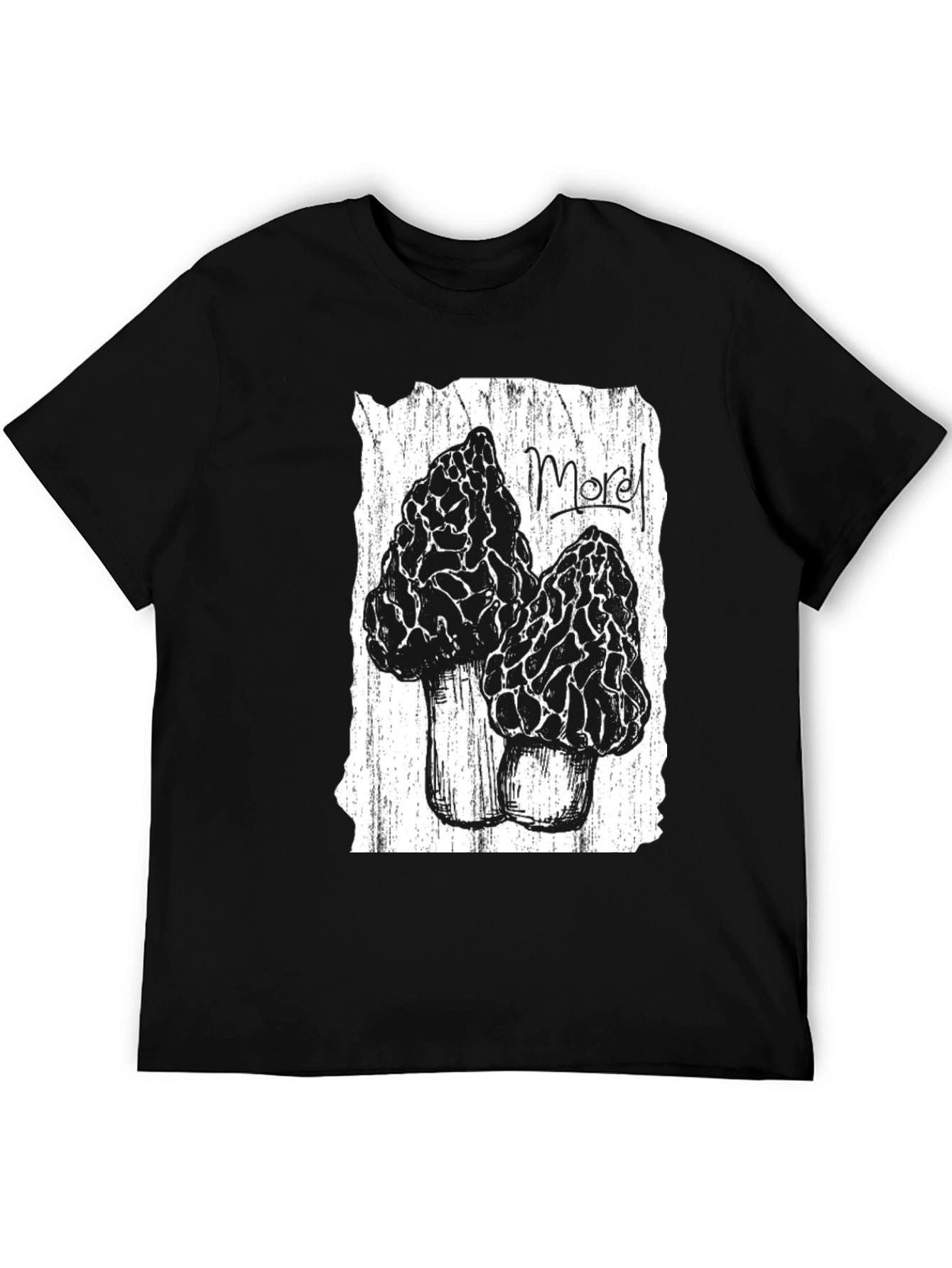 Morel Mushroom Graphic T-Shirt