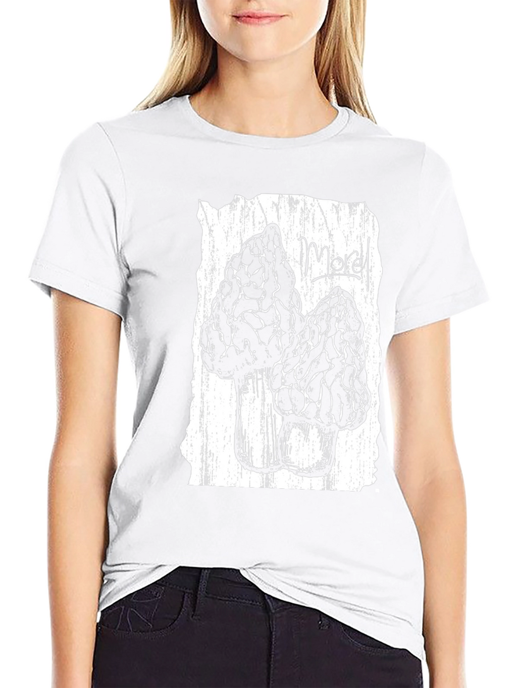 Morel Mushroom Graphic T-Shirt