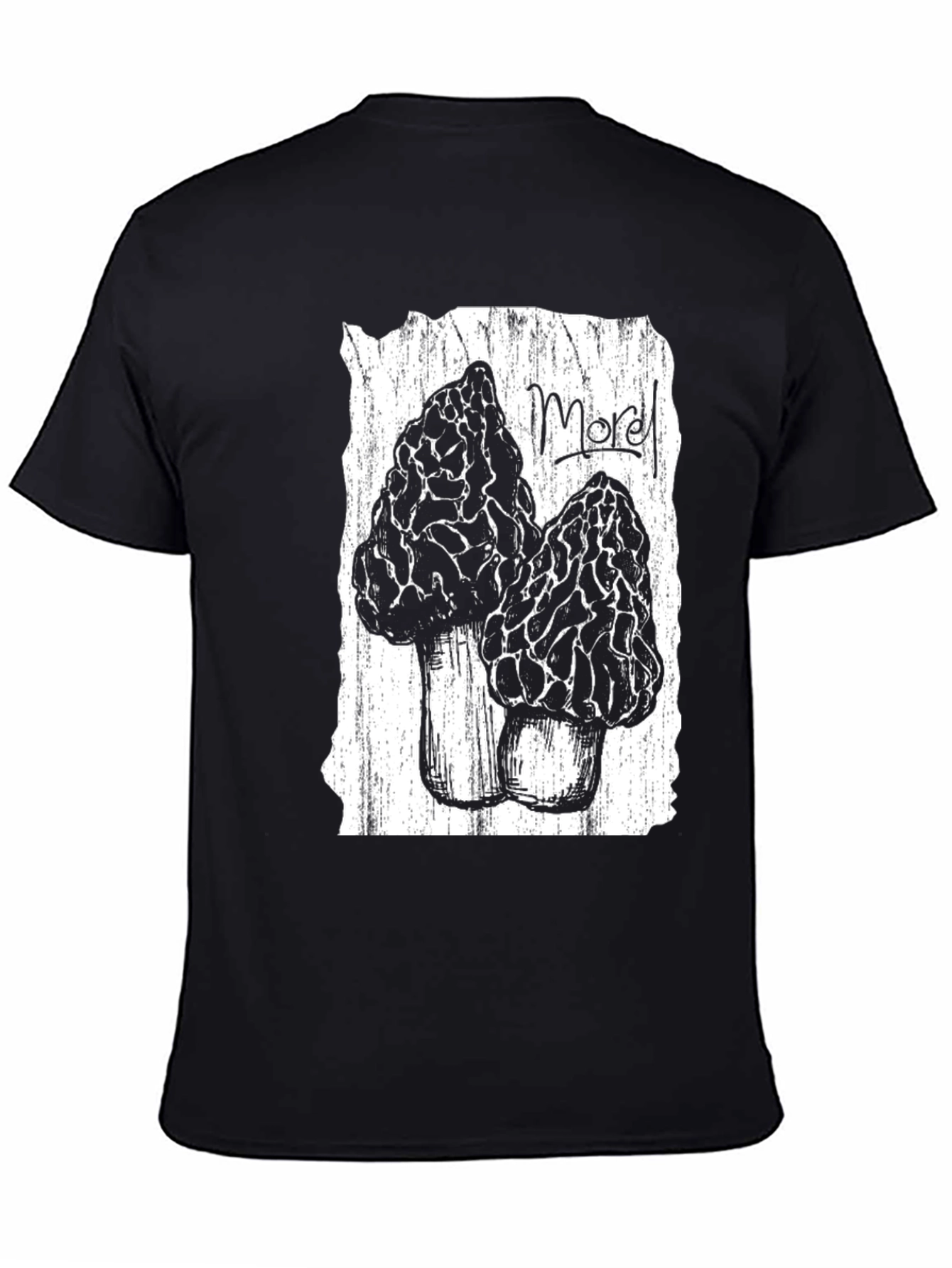 Morel Mushroom Graphic T-Shirt