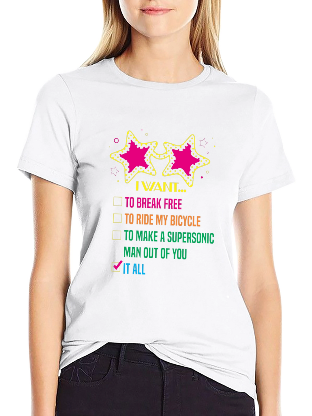I Want It All Graphic Tee