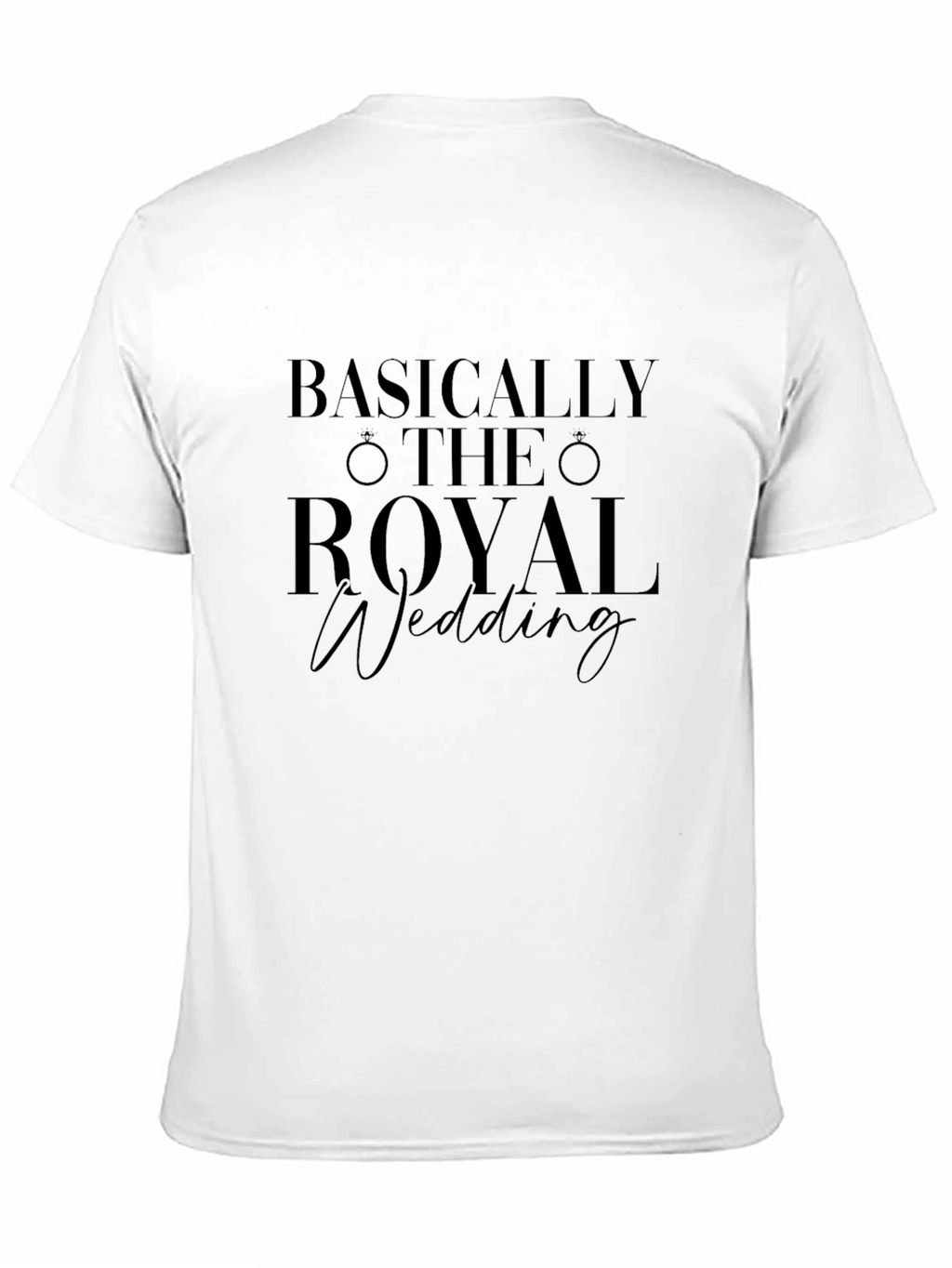 Royal Wedding Graphic T-Shirt - Unisex