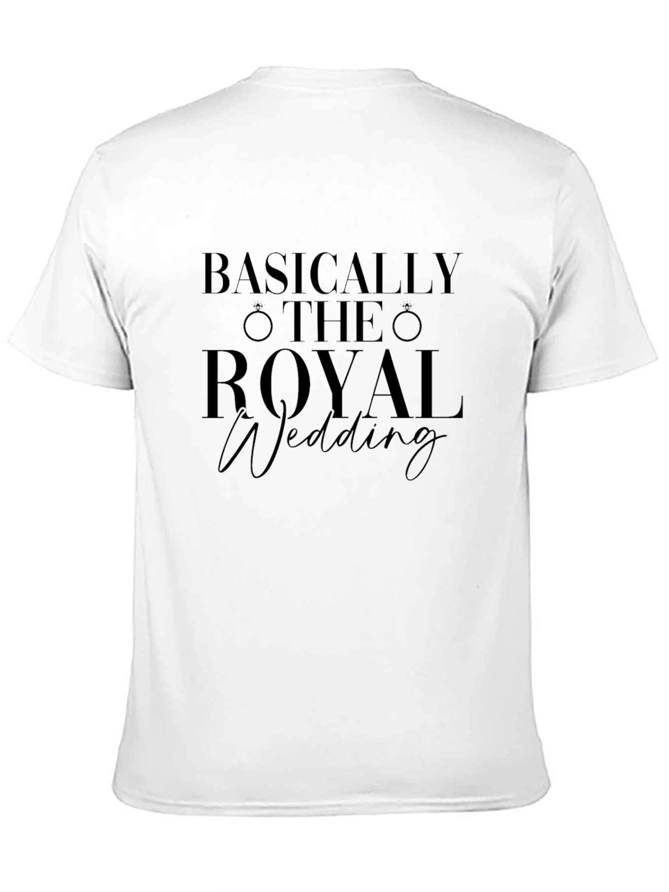 Royal Wedding Graphic T-Shirt - Unisex