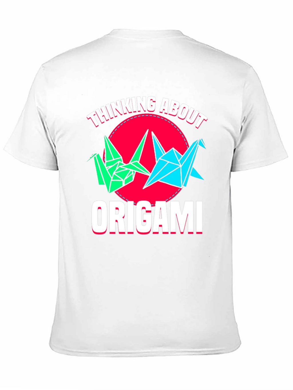 Origami Crane T-Shirt - Paper Art Tee