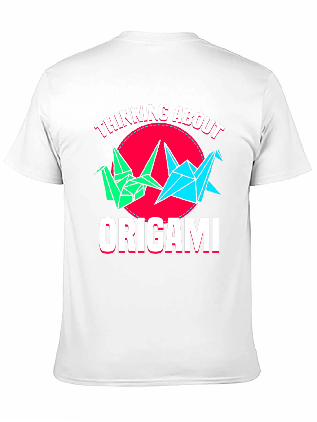 Origami Crane T-Shirt - Paper Art Tee