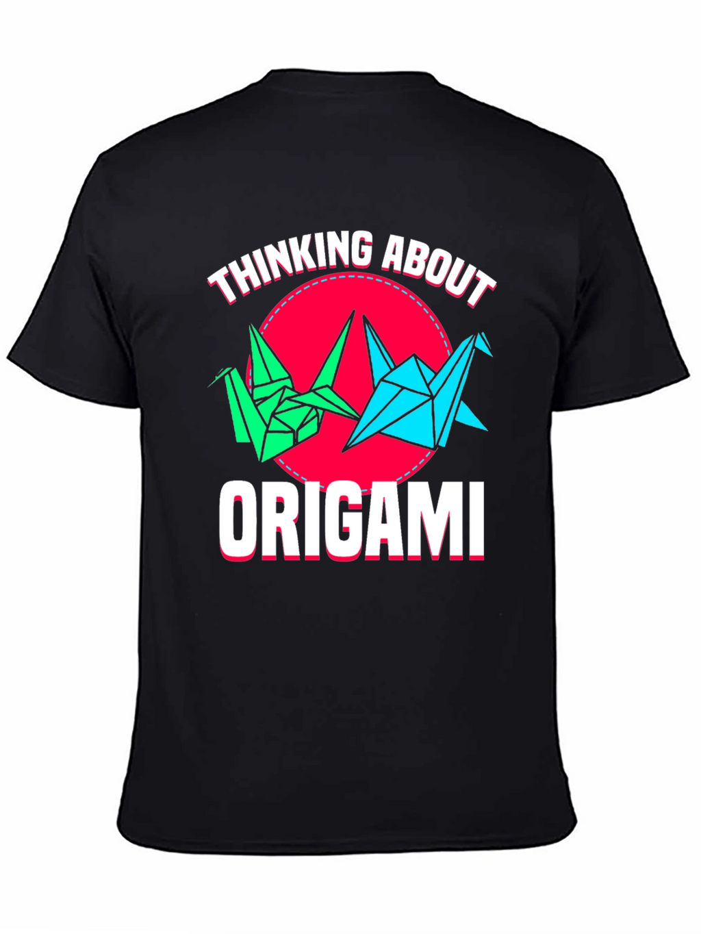Origami Crane T-Shirt - Paper Art Tee