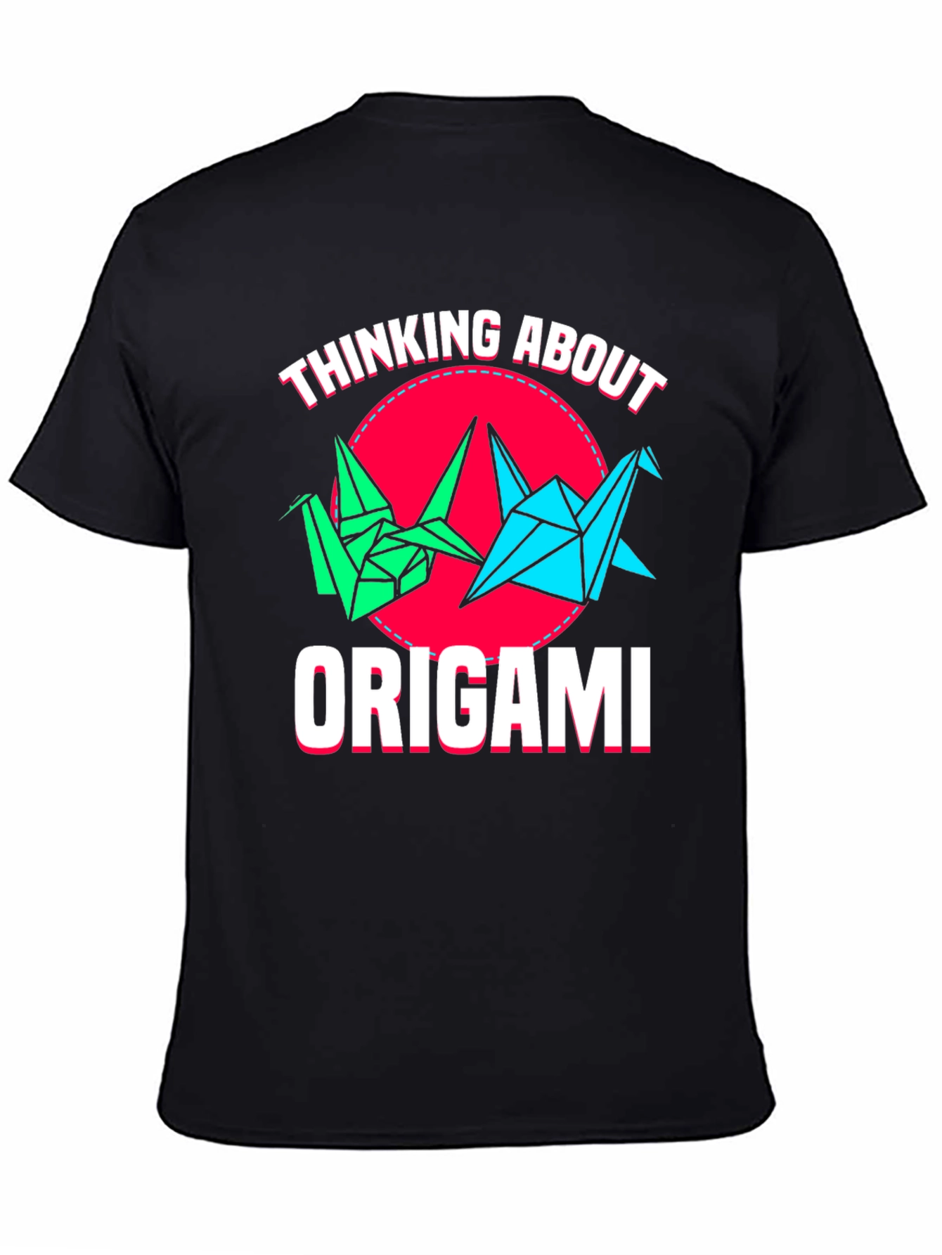 Origami Crane T-Shirt - Paper Art Tee