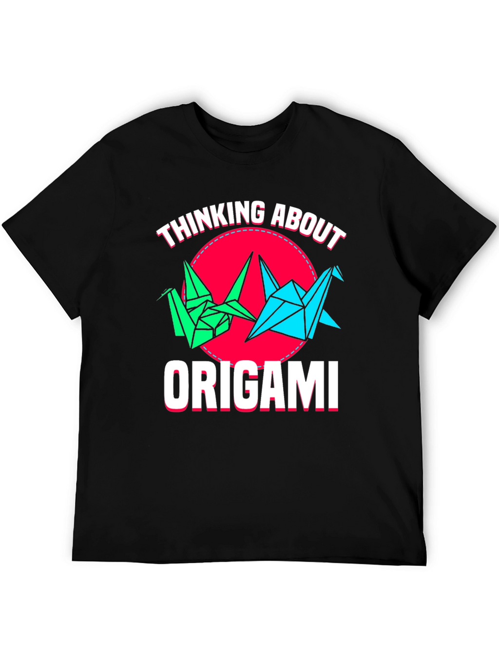 Origami Crane T-Shirt - Paper Art Tee