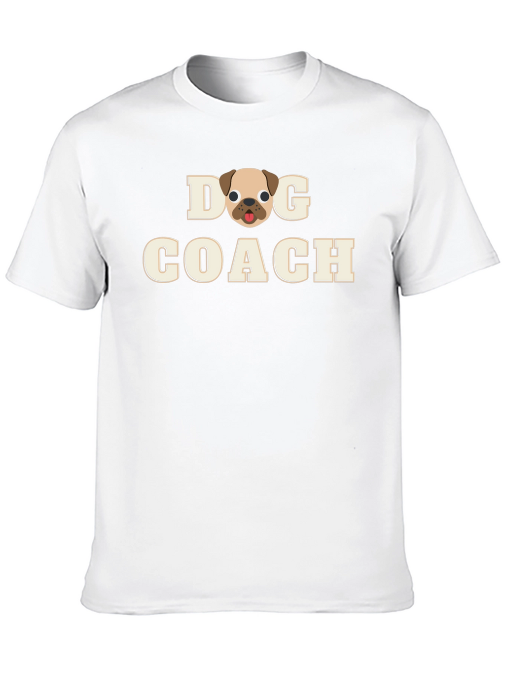 Dog Coach T-Shirt - Black Cotton Tee