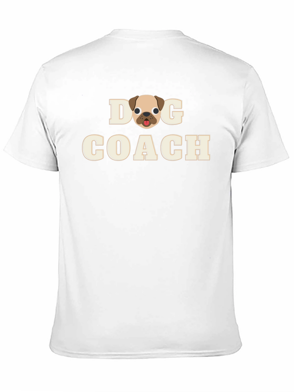 Dog Coach T-Shirt - Black Cotton Tee
