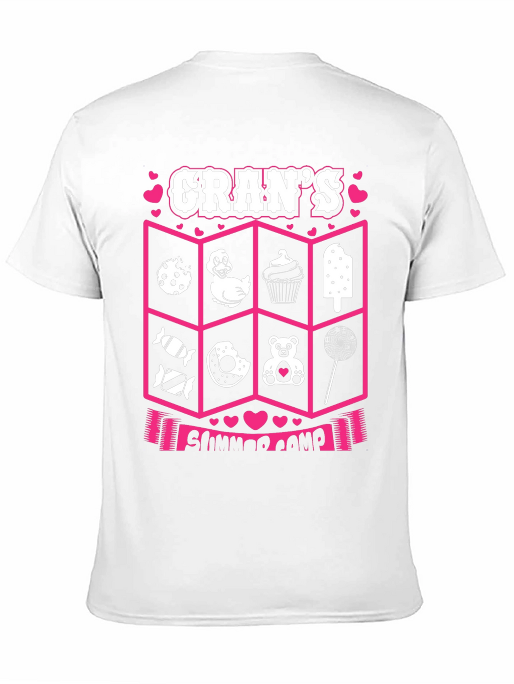 Grans Summer Camp T-Shirt - Fun & Festive