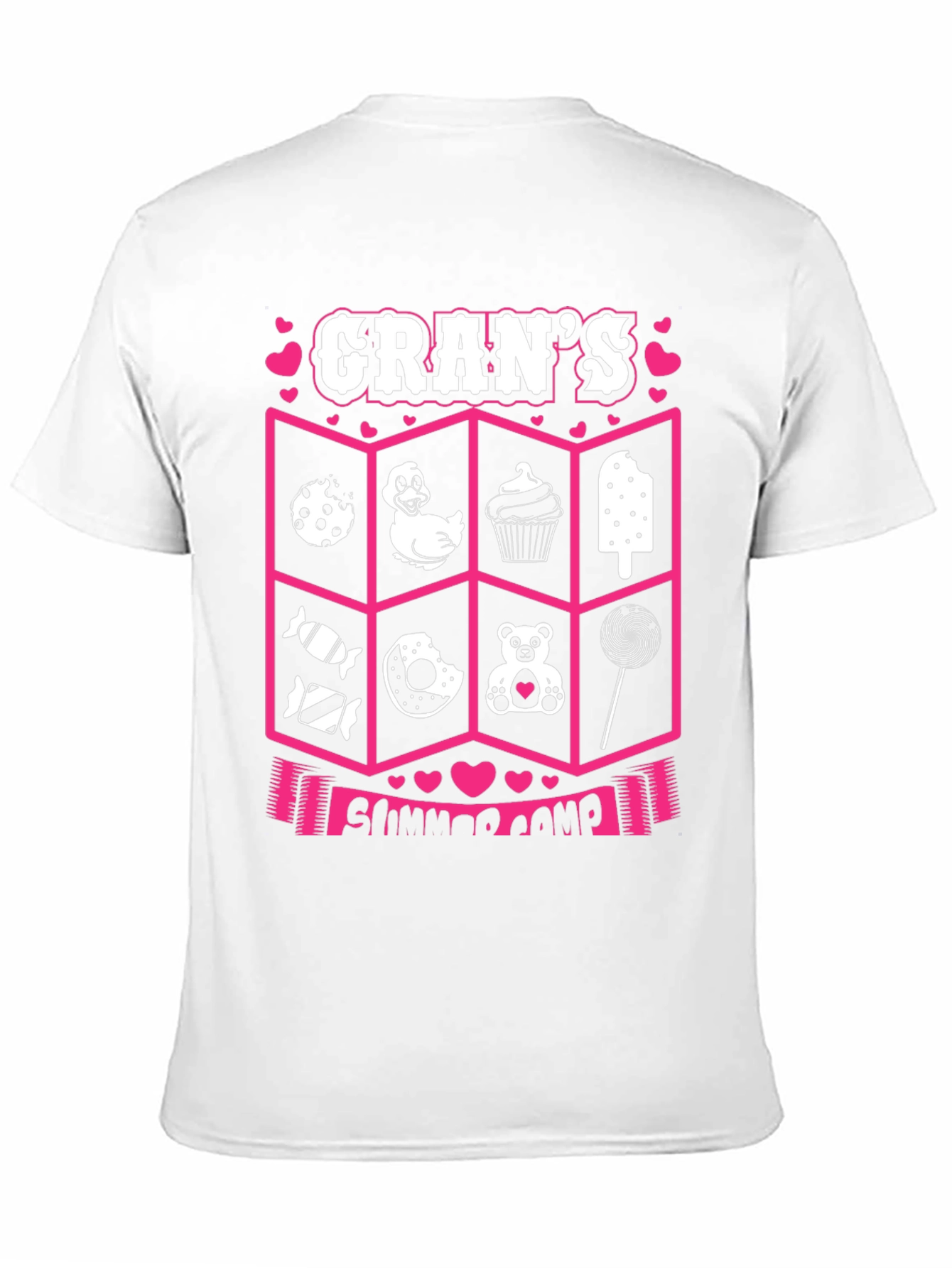 Grans Summer Camp T-Shirt - Fun & Festive