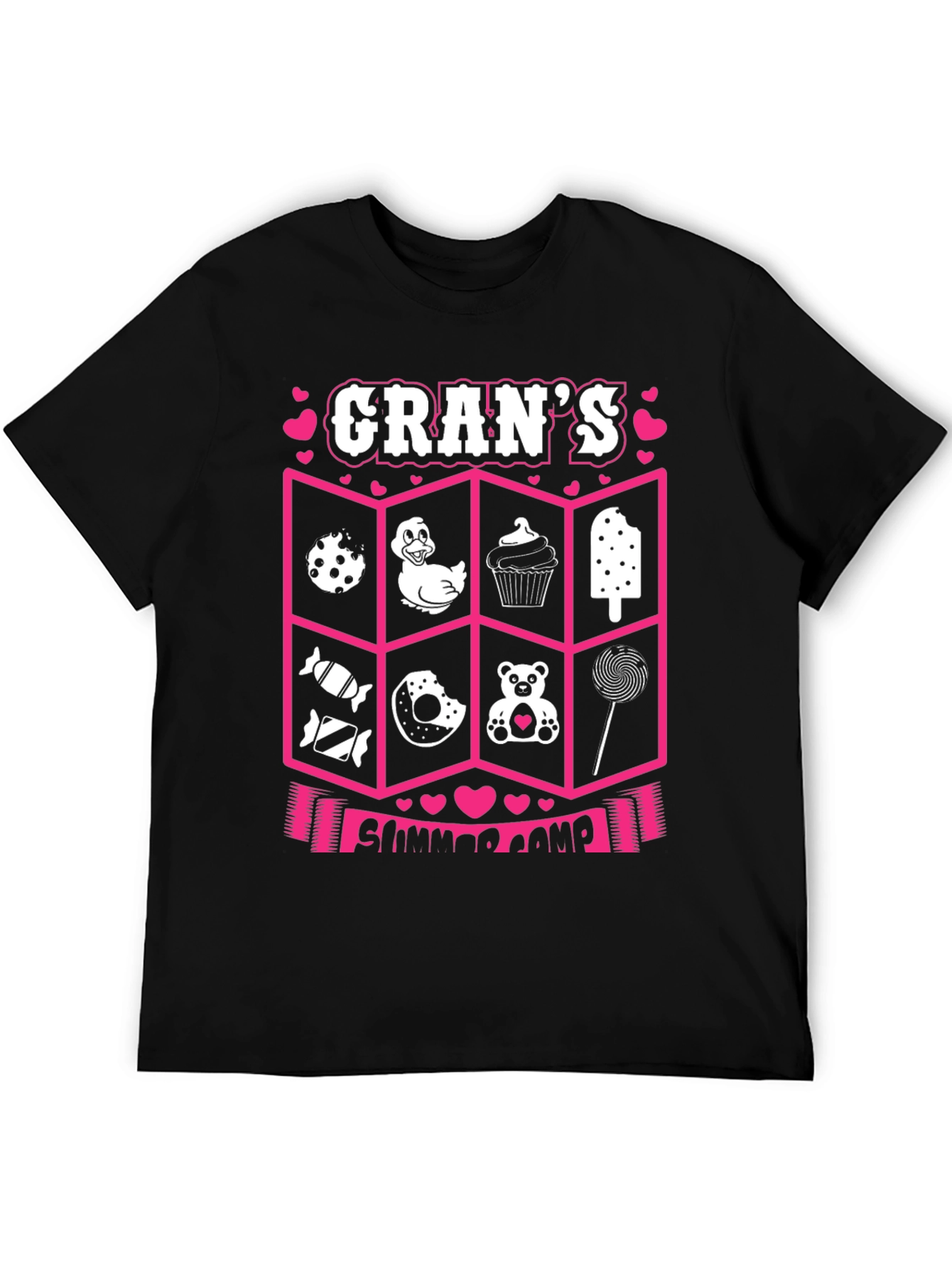Grans Summer Camp T-Shirt - Fun & Festive