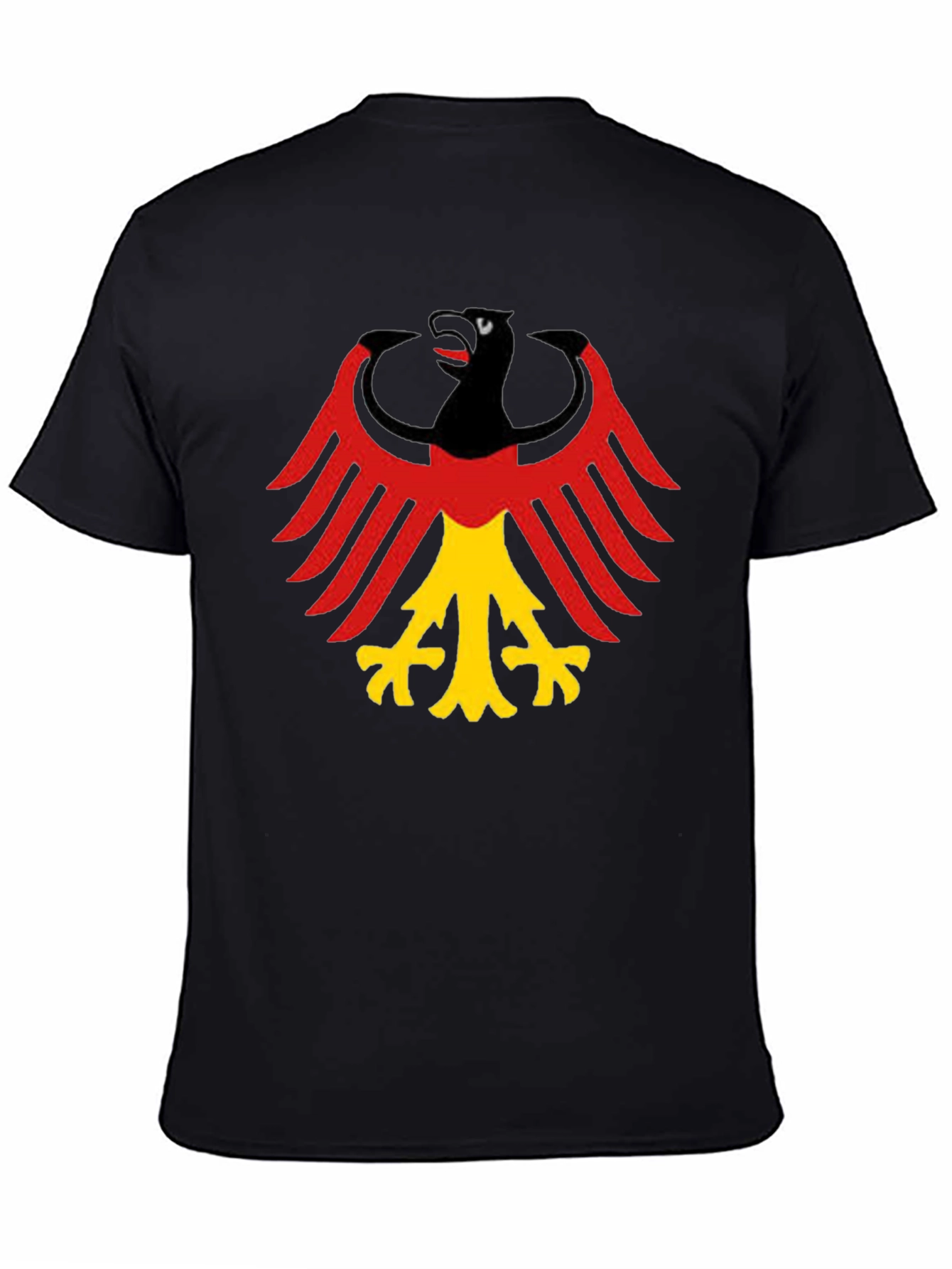 German Eagle Graphic Tee - Black T-Shirt