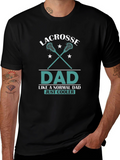 Lacrosse Dad T-Shirt - Cool Fathers Day Tee