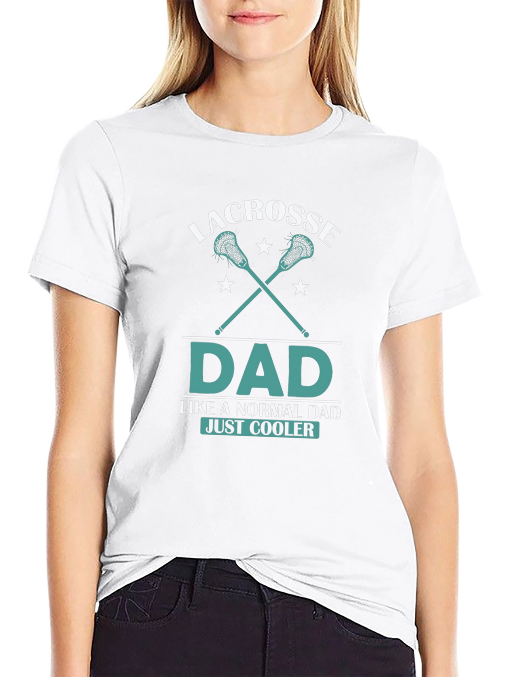 Lacrosse Dad T-Shirt - Cool Fathers Day Tee