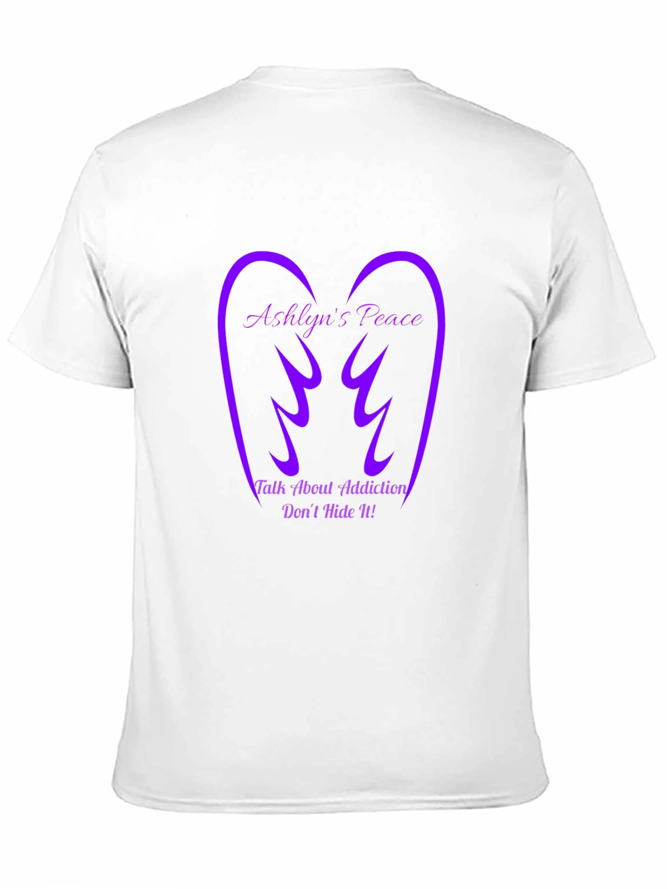 Ashlyns Peace Addiction Awareness T-Shirt