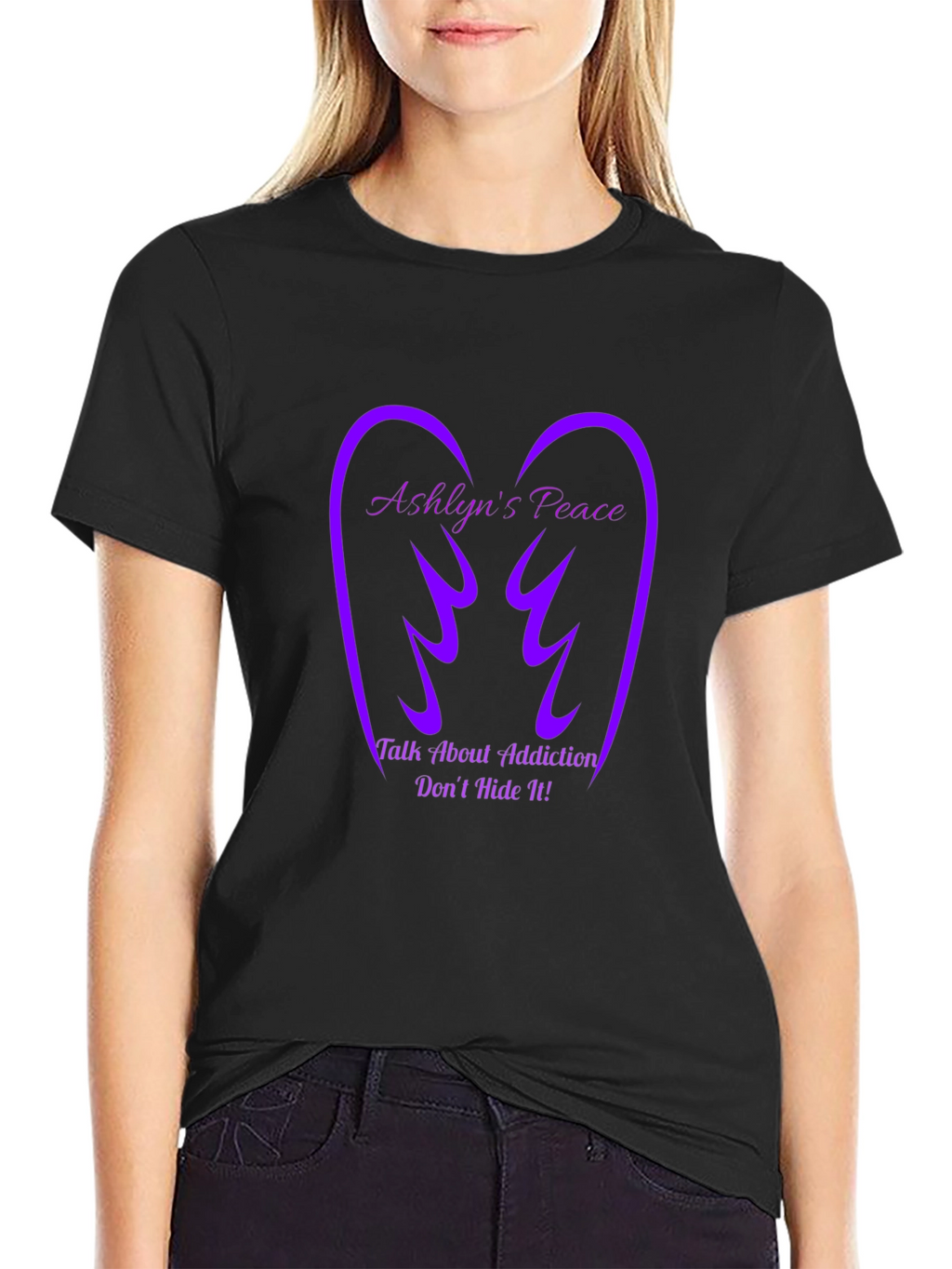 Ashlyns Peace Addiction Awareness T-Shirt