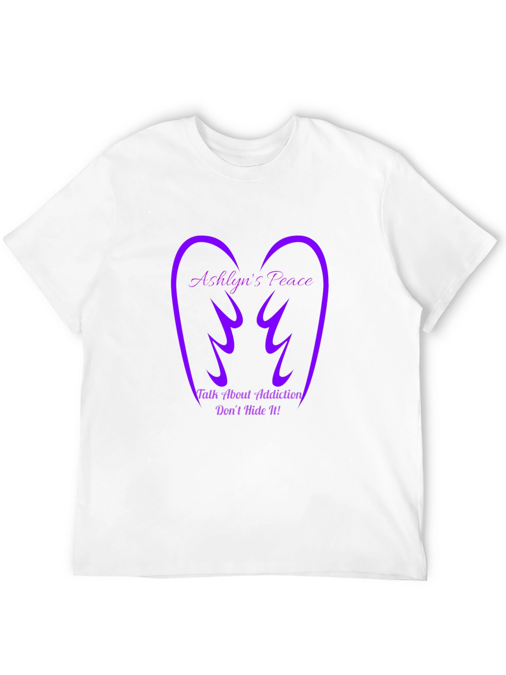 Ashlyns Peace Addiction Awareness T-Shirt