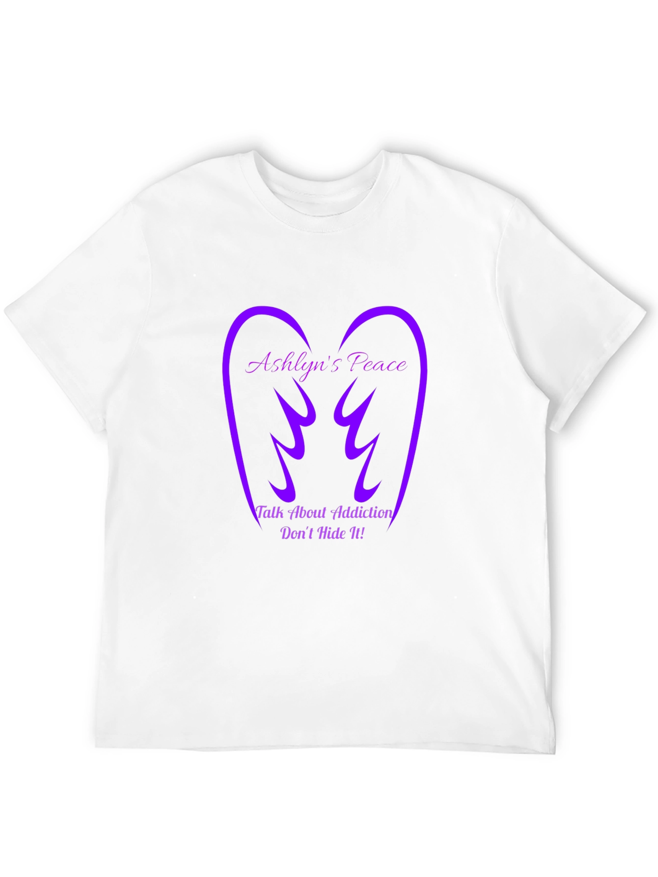 Ashlyns Peace Addiction Awareness T-Shirt