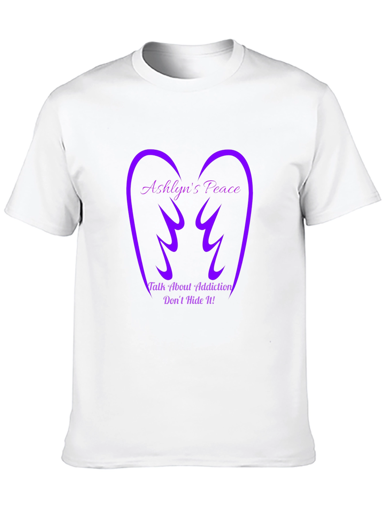 Ashlyns Peace Addiction Awareness T-Shirt