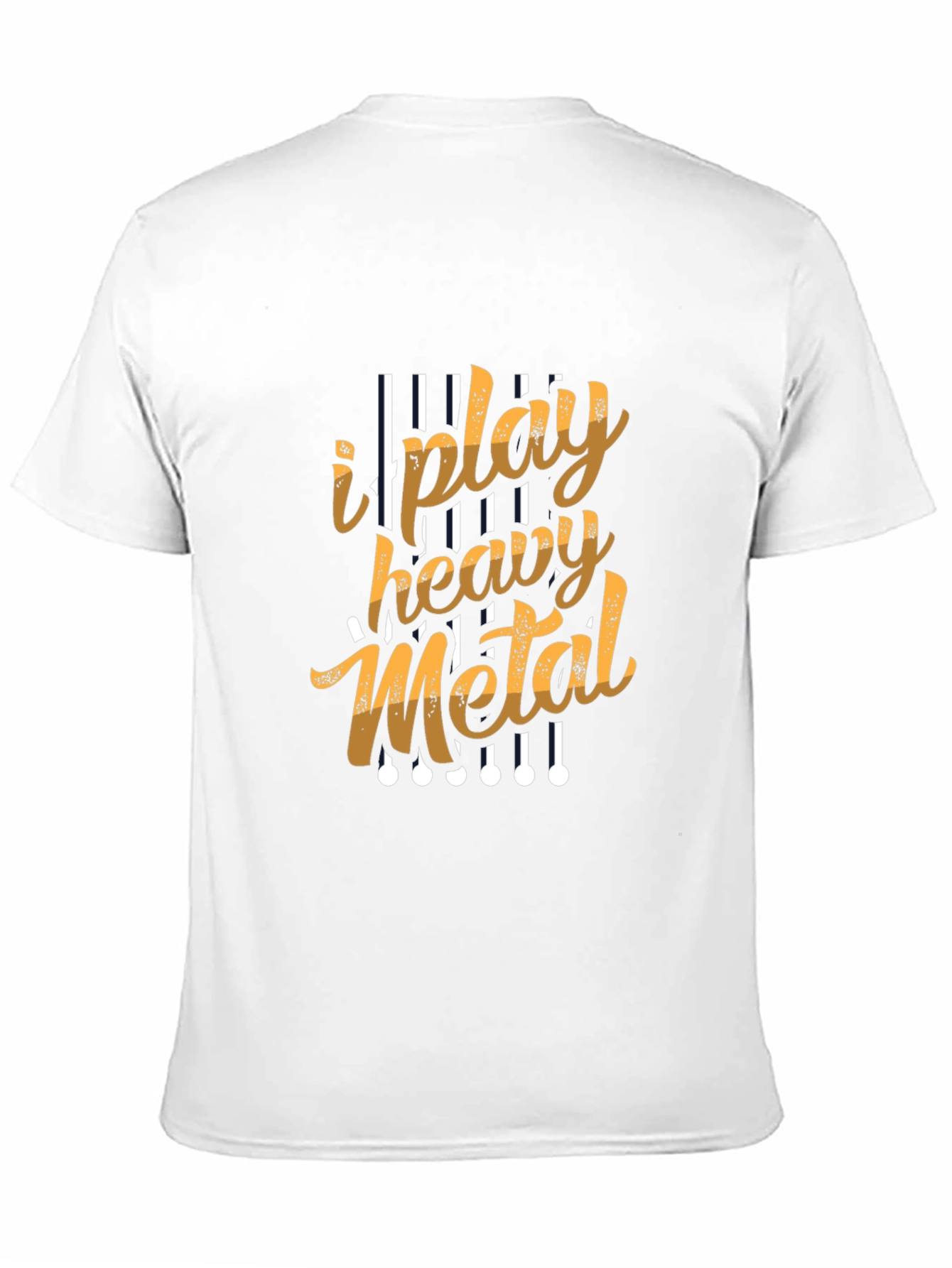 I Play Heavy Metal Graphic Tee - Black