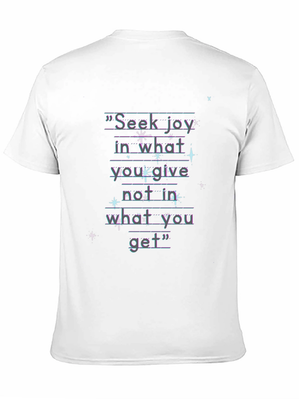 Seek Joy Graphic Tee - Inspirational Quote Shirt