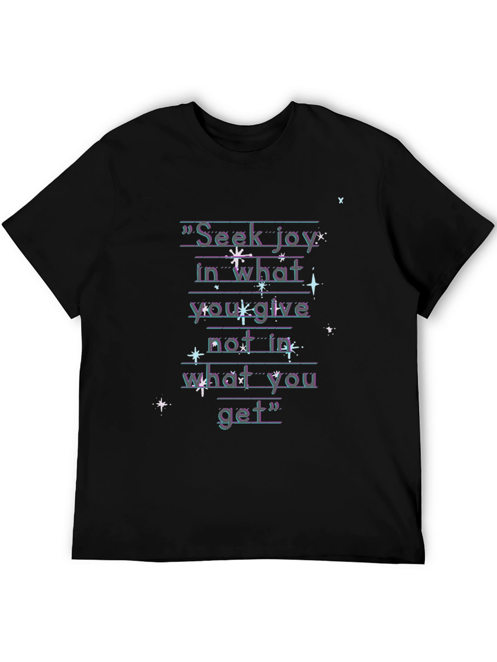 Seek Joy Graphic Tee - Inspirational Quote Shirt