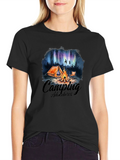 Camping Adventures Graphic Tee