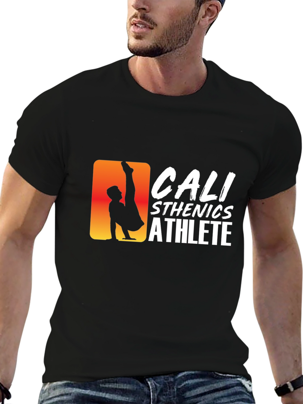 Calisthenics Athlete Graphic T-Shirt