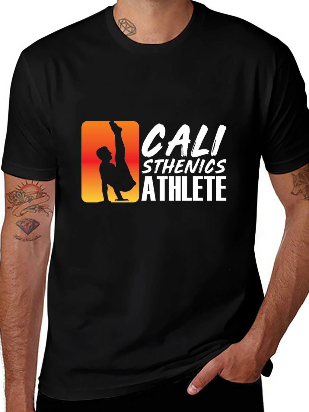 Calisthenics Athlete Graphic T-Shirt