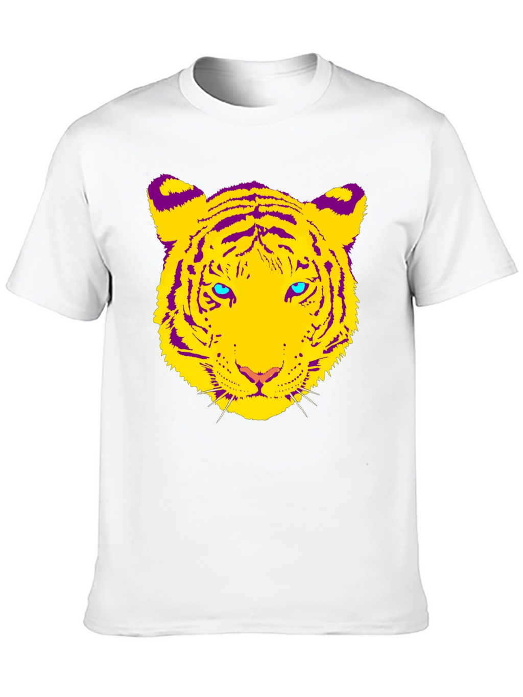 Tiger Graphic Black Tee