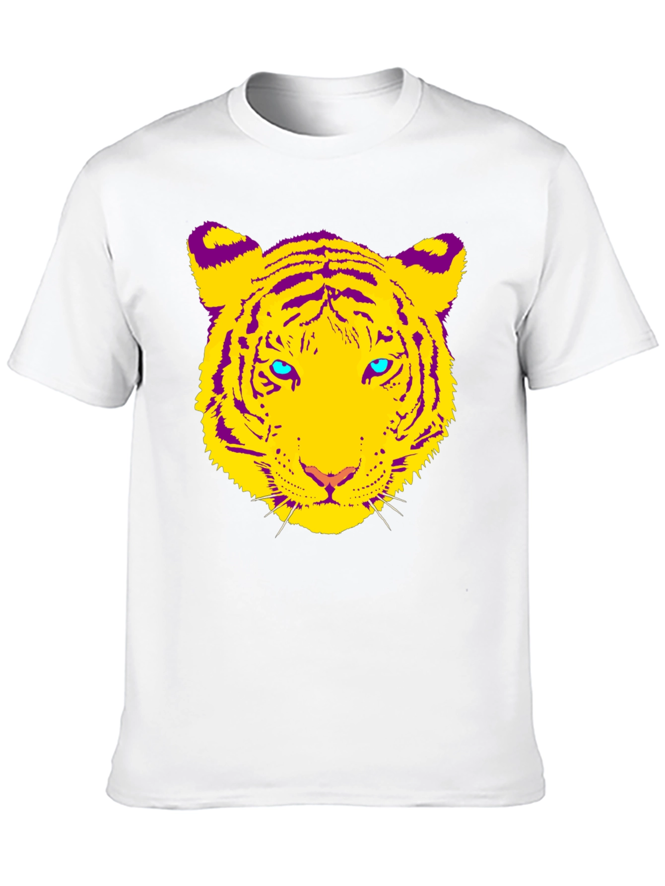 Tiger Graphic Black Tee