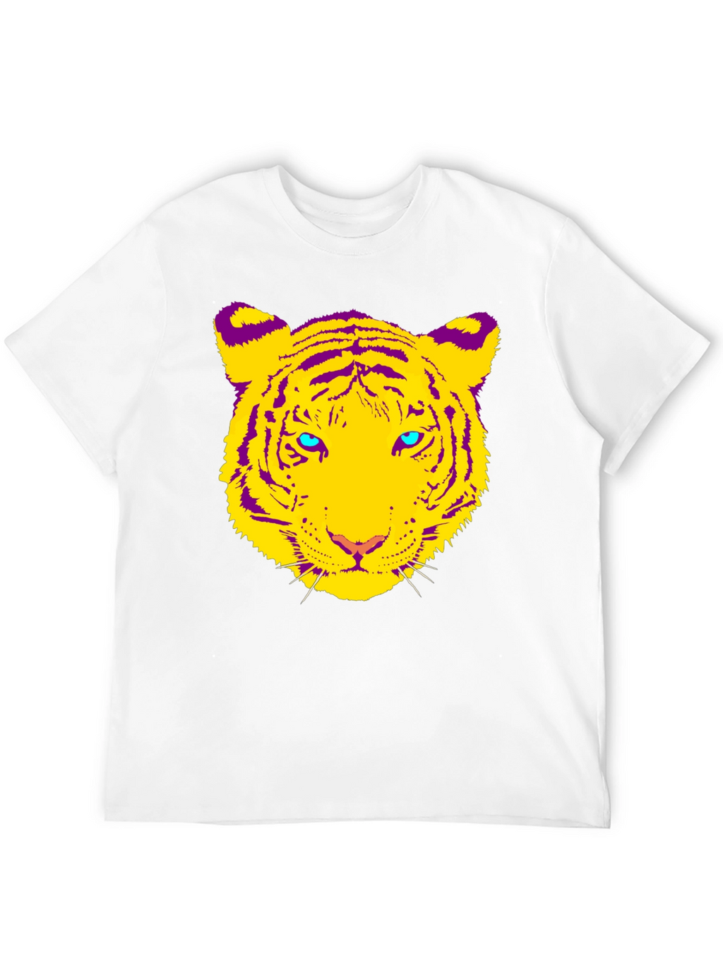 Tiger Graphic Black Tee