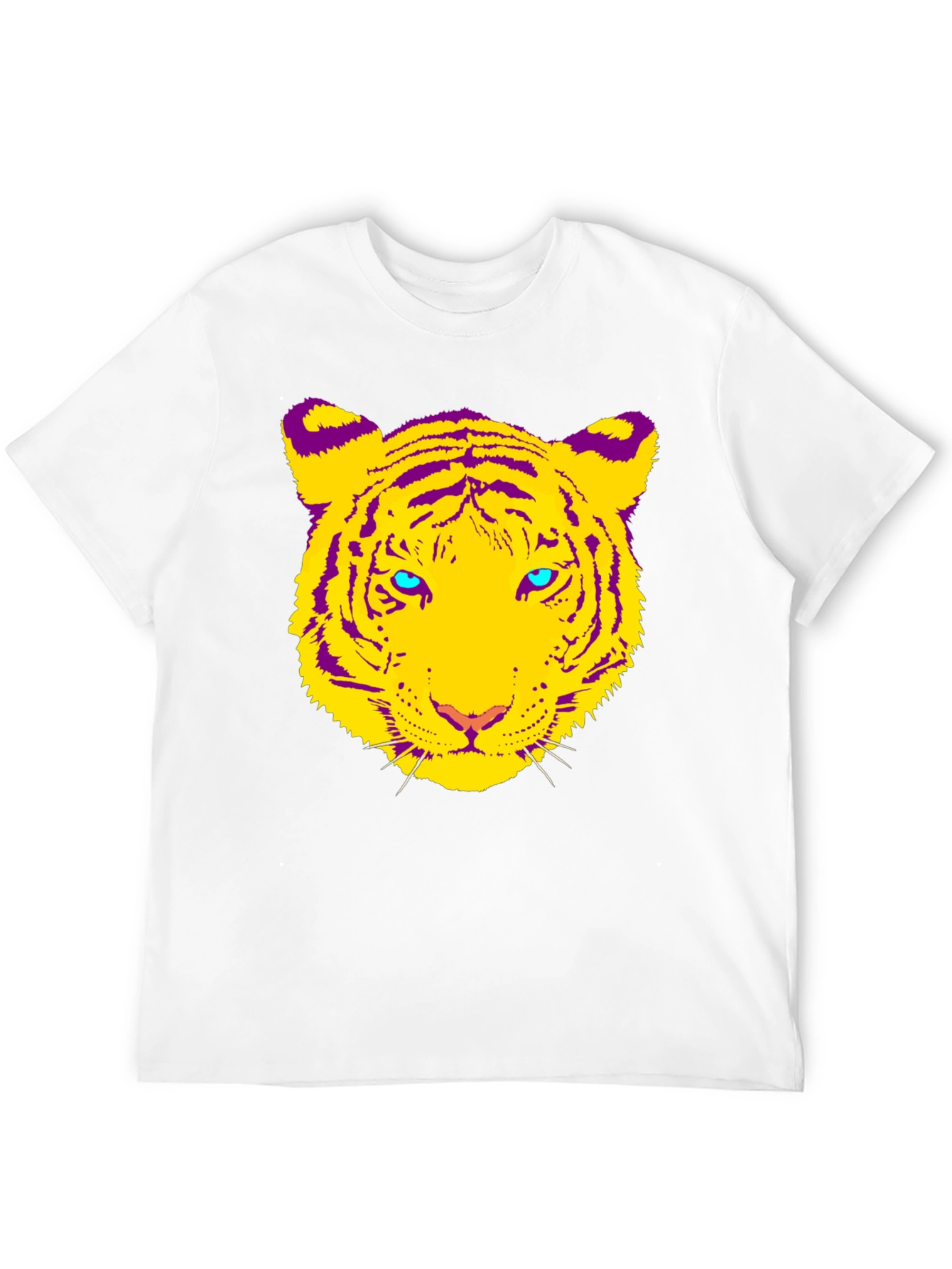 Tiger Graphic Black Tee