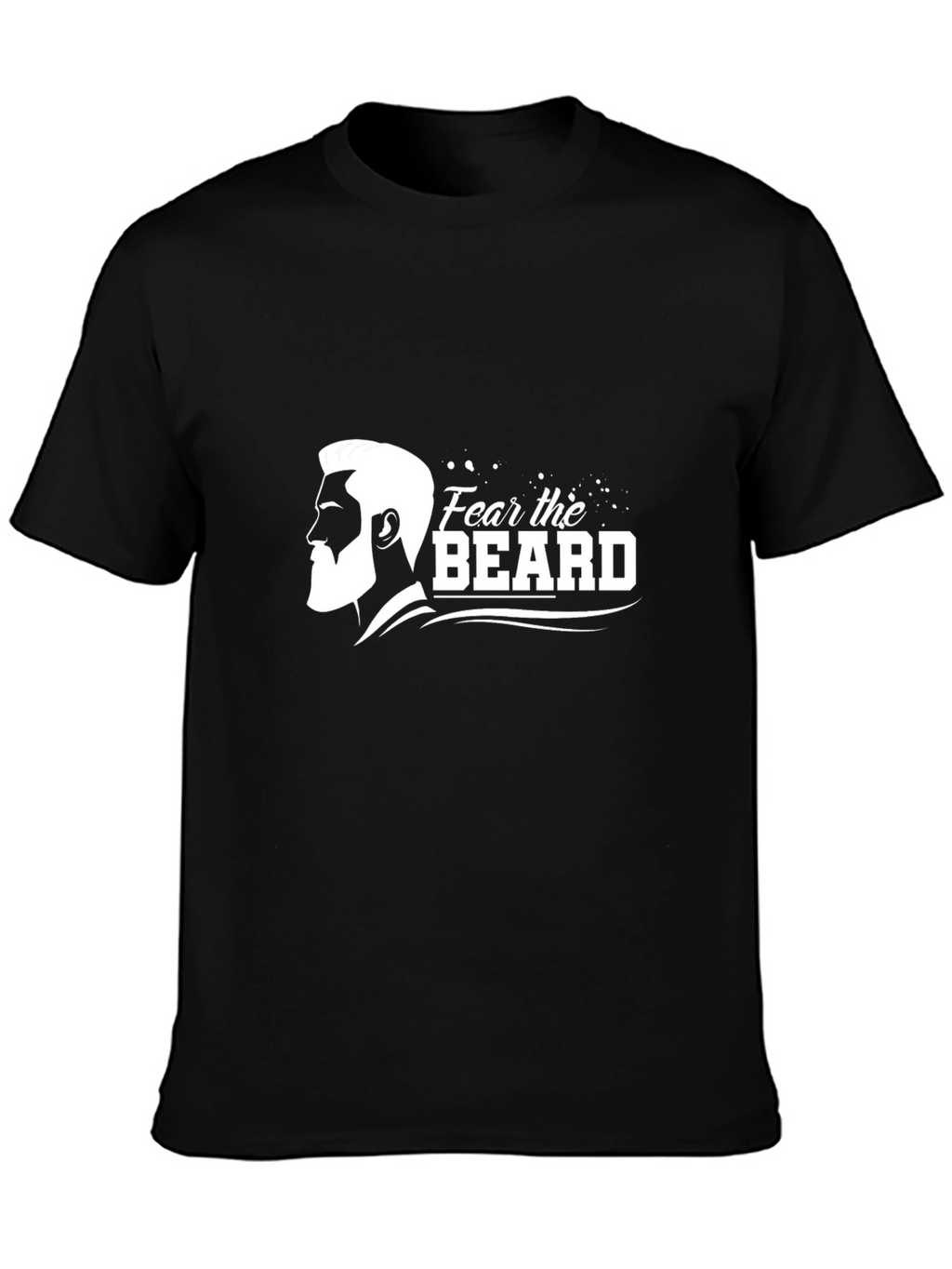 Fear the Beard Graphic T-Shirt - Black