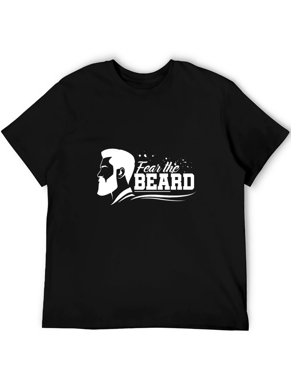 Fear the Beard Graphic T-Shirt - Black