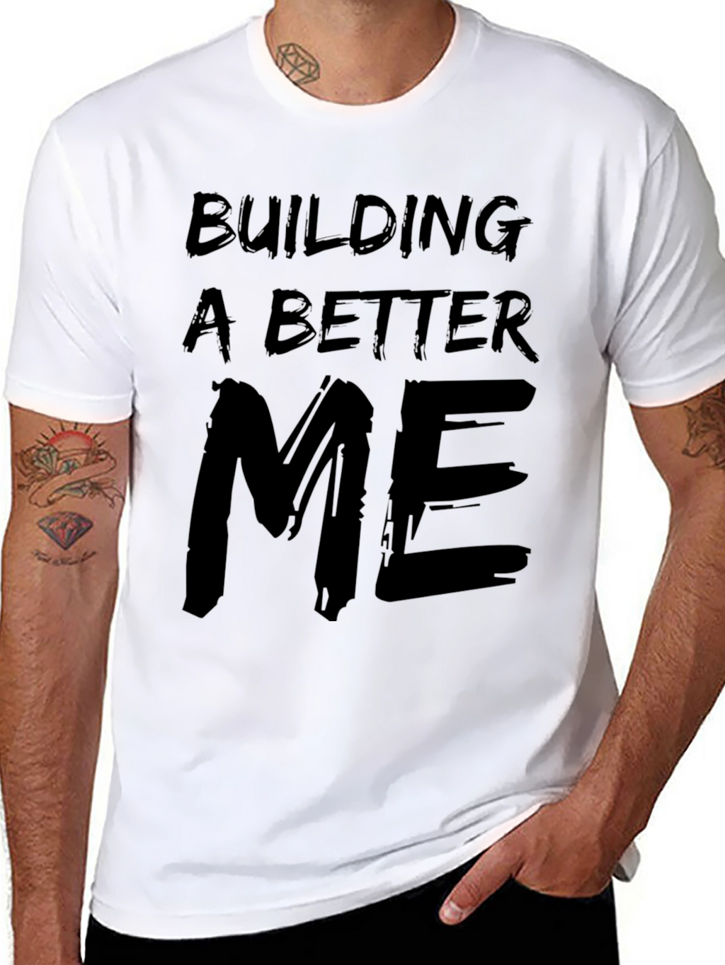 Building a Better Me Graphic Tee