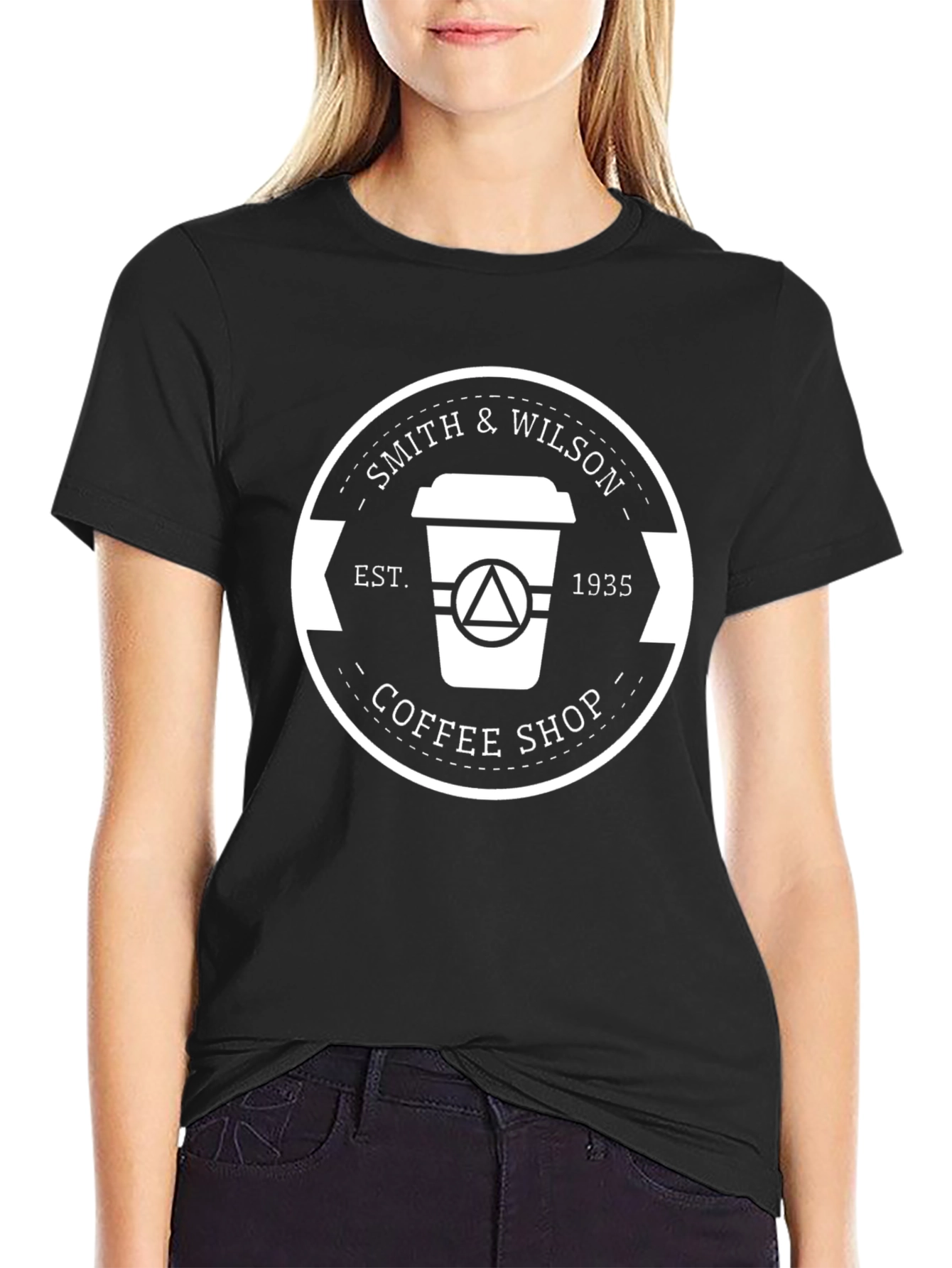 Smith & Wilson Coffee Shop Graphic T-Shirt