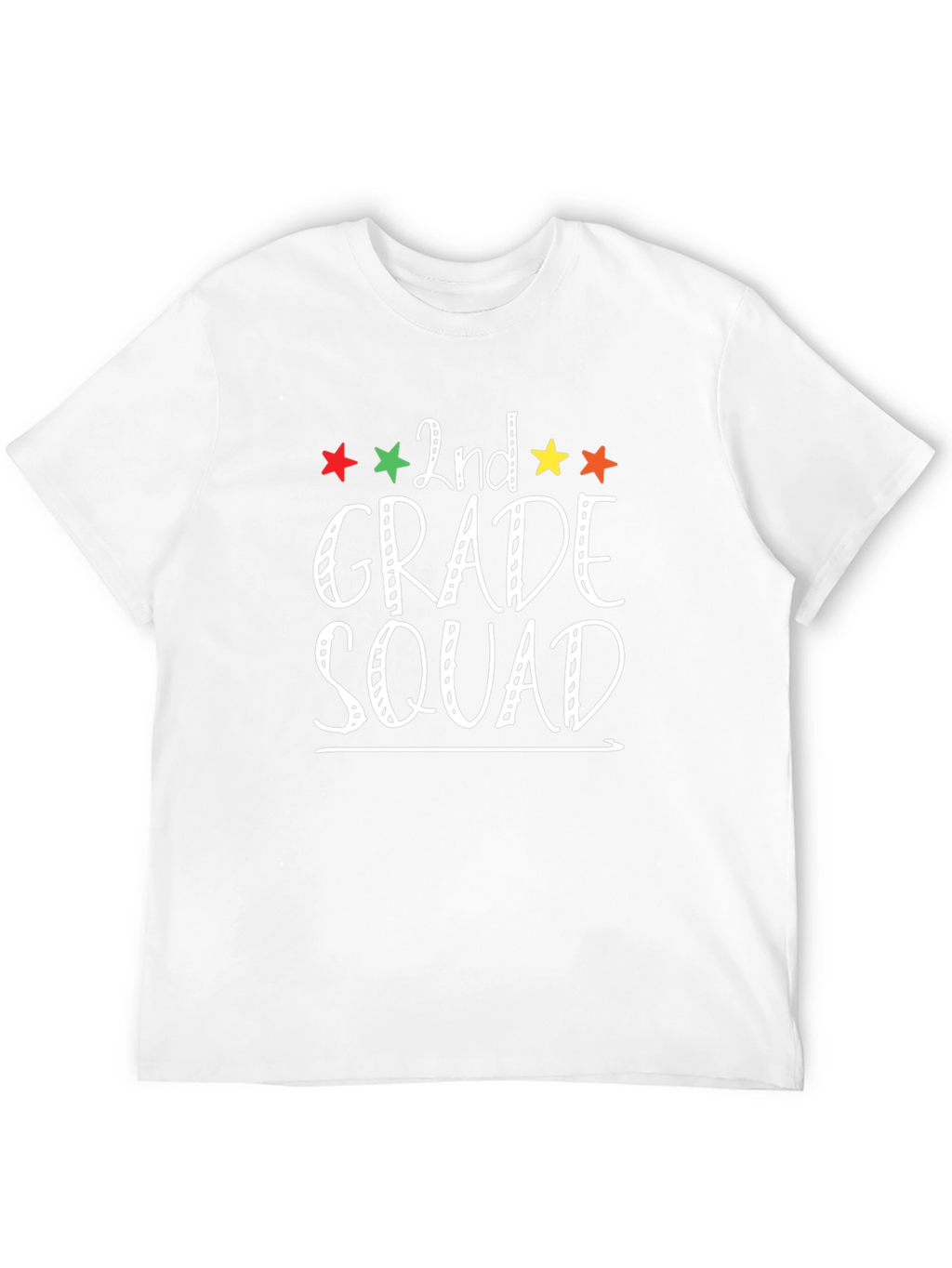 2nd Grade Squad Black T-Shirt