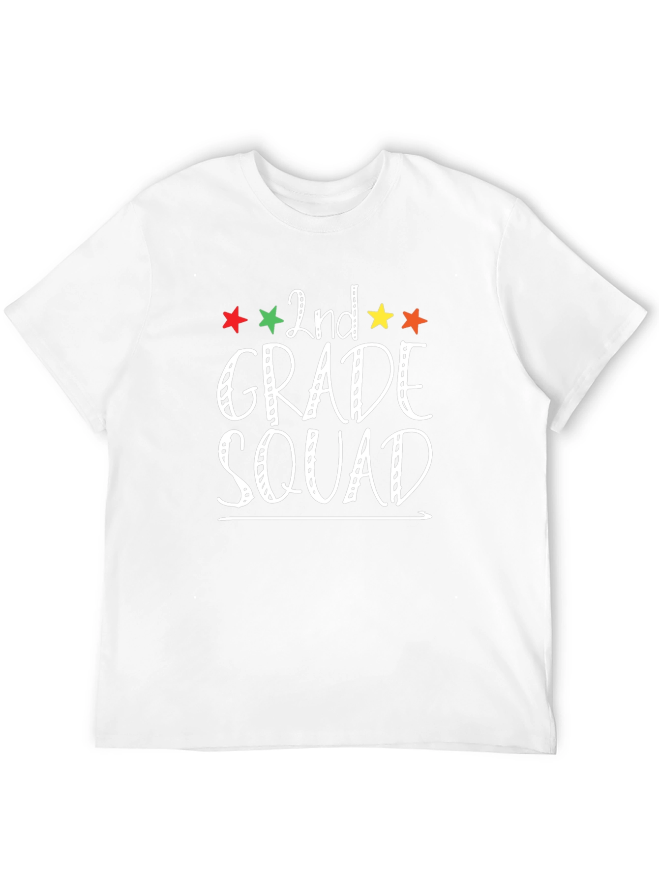 2nd Grade Squad Black T-Shirt