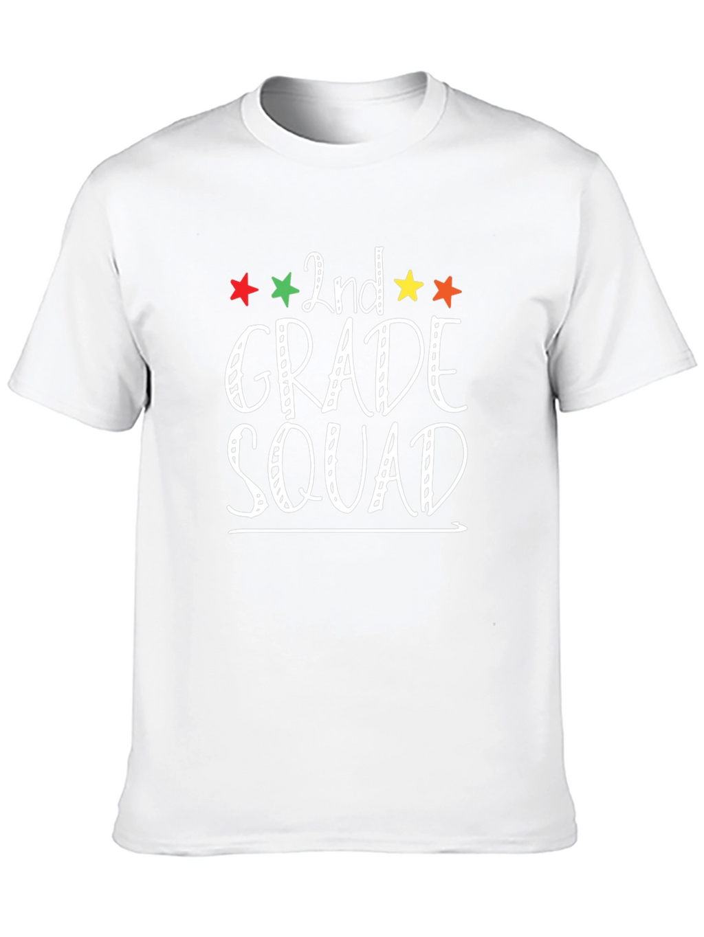 2nd Grade Squad Black T-Shirt