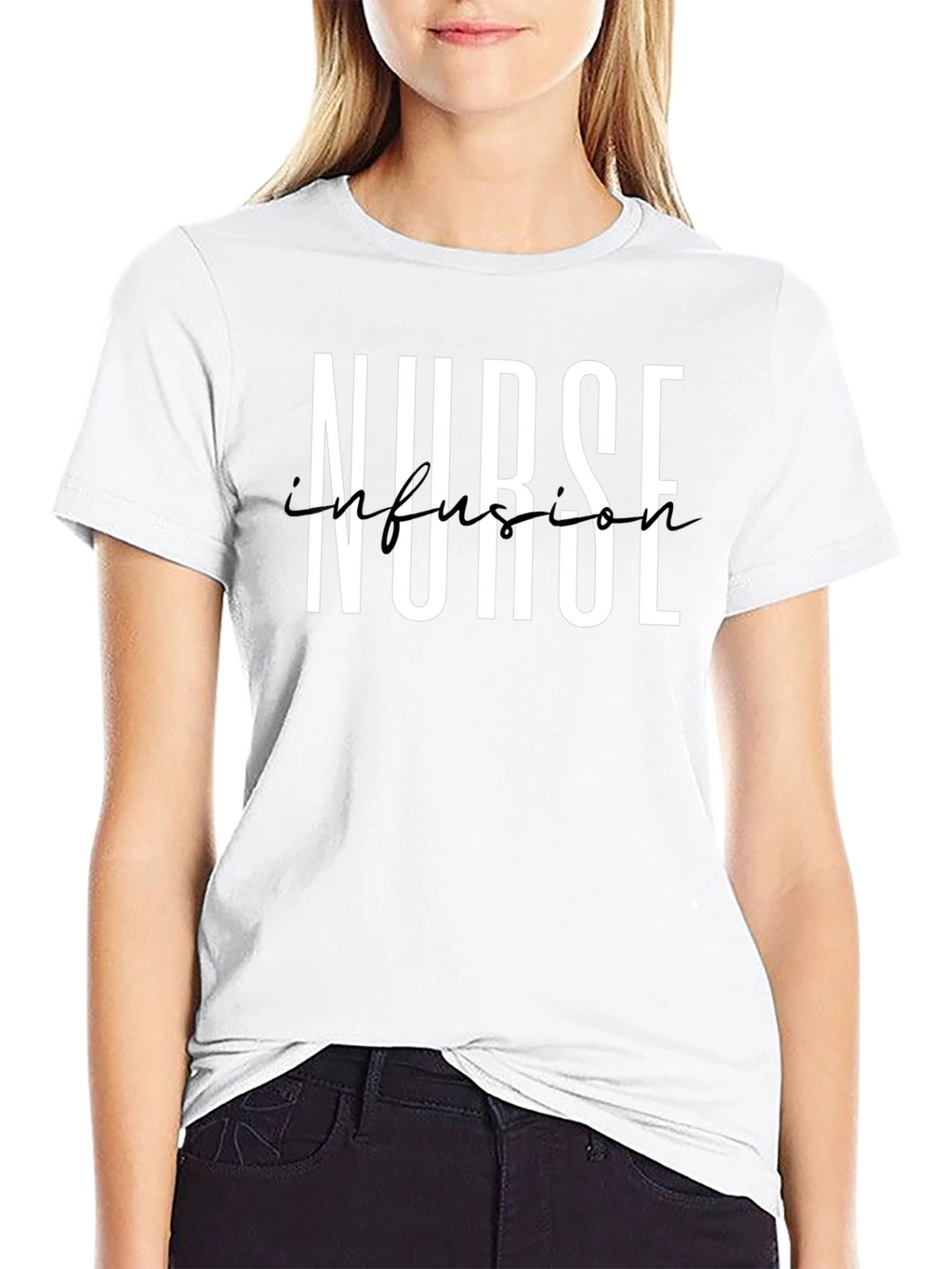Nurse Infusion Black T-Shirt
